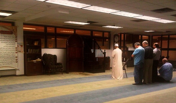 Taraweeh Prayers for remain 12 Rakats after 8 Rakats and Witr in Rose City Islamic Centre Masjid Monday July 15 2013