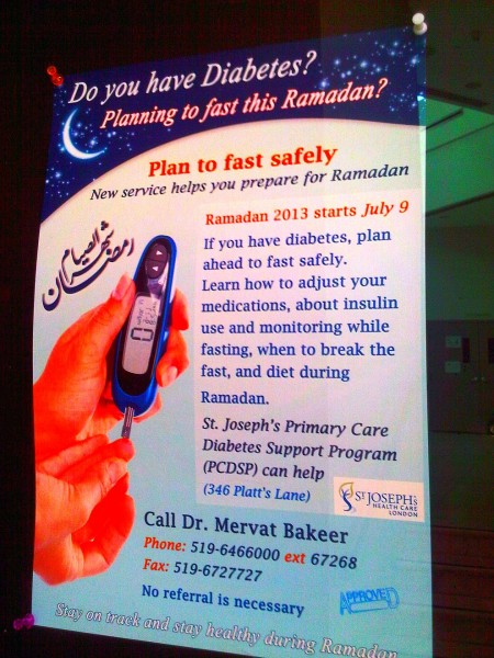 diabetes ramadan plan to fast safely flyer wednesday july 10 2013