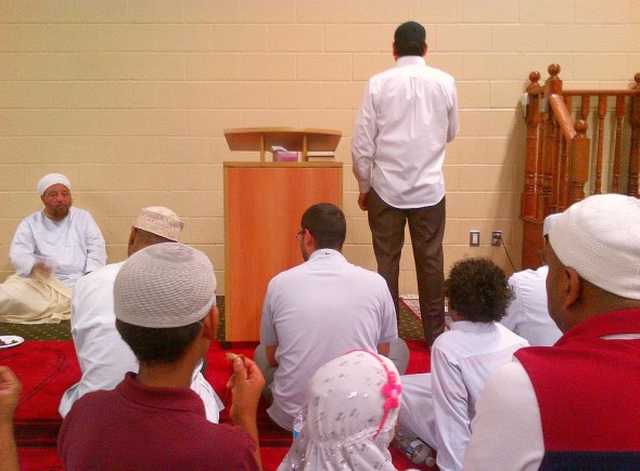 Iftar and Lecture Program, Islamic Institute of Toronto, Saturday July 09 2014 - Adhan Al Maghrib