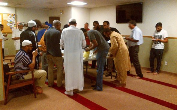 Bosnian Islamic Centre - Iftar Table - Breaking the Fast - June 18 2015