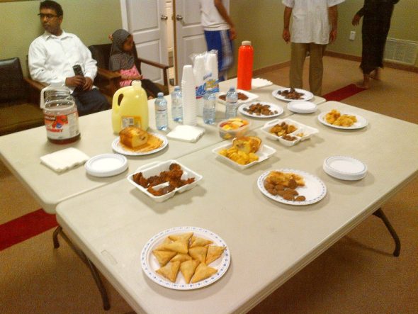 Bosnian Islamic Centre - Iftar Table - June 18 2015