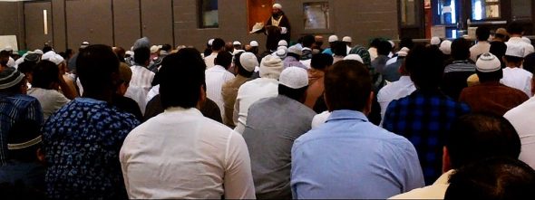 008 - Eid Al Fitr Prayer - Gymnasium - Dennis R Trimbell Resource Centre in Flemingdon Park - 29 St Dennis Drive - Saturday July 18 2015