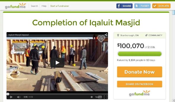 Iqaluit Masjid 100,070