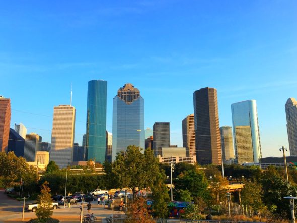 Houston Skyline in 2016